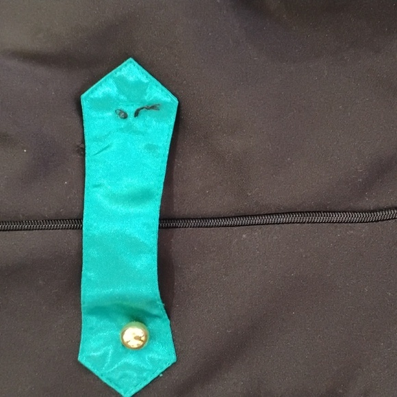 Leg Avenue Miss Mad Hatter Costume - Purple, Black, and Yellow - Picture 10 of 11